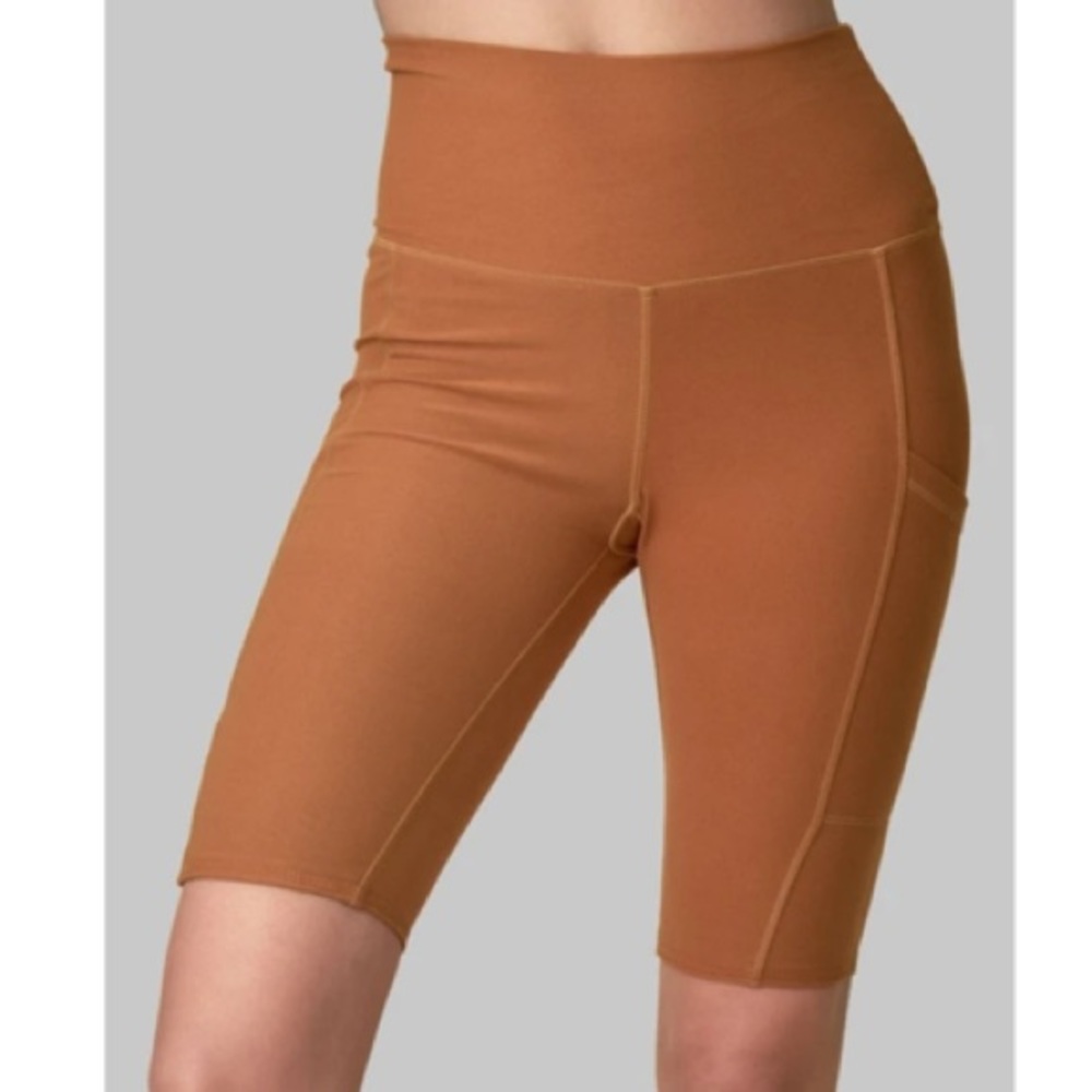 WOLVEN POCKET BIKE SHORT - TUMERIC